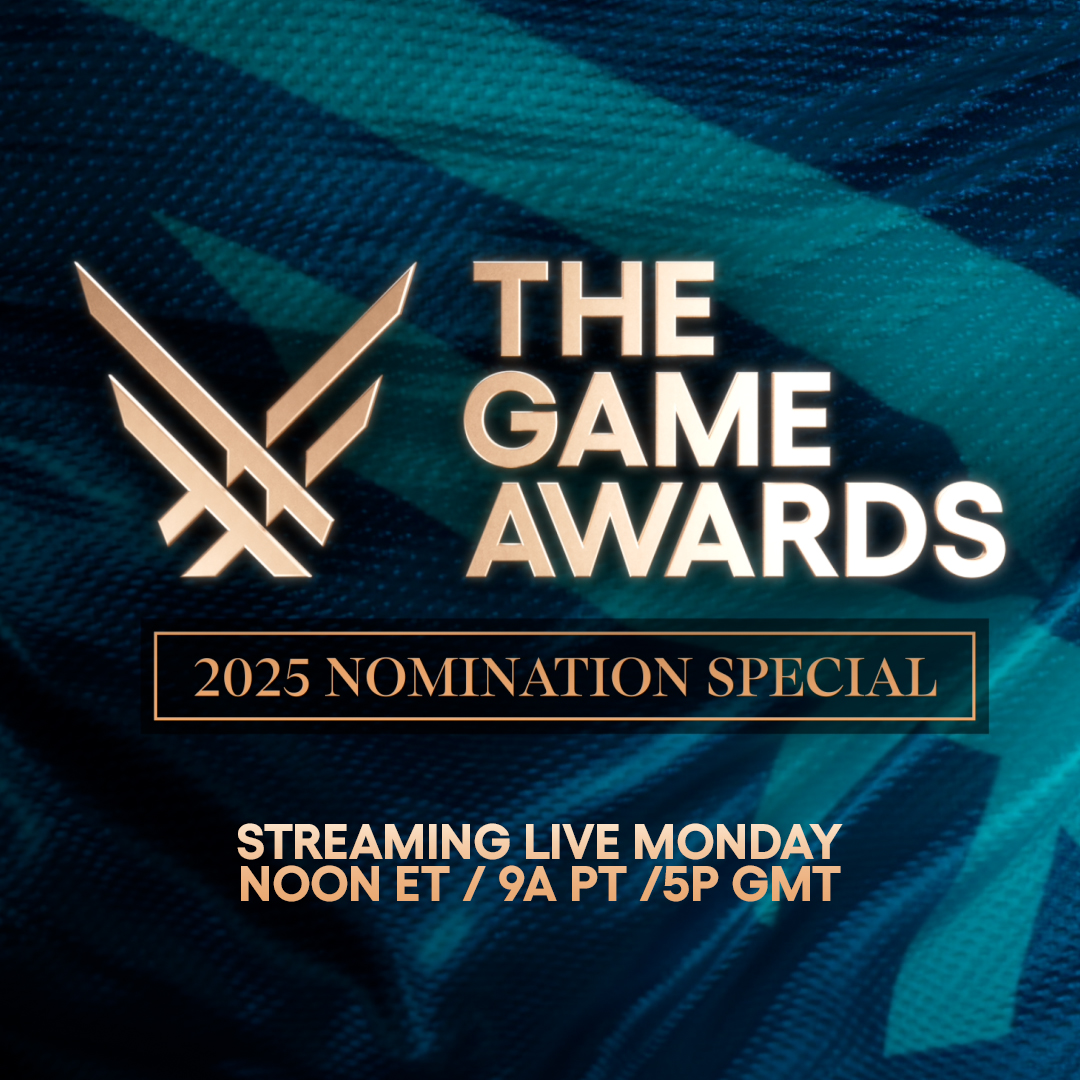 thegameawards's tweet image. ⏳ 48 hours until we reveal the Game of the Year nominees.  

Watch #TheGameAwards Nomination Announcement  
Live Monday at Noon ET / 9a PT / 5p GMT   

Set Reminder: bit.ly/tga25noms