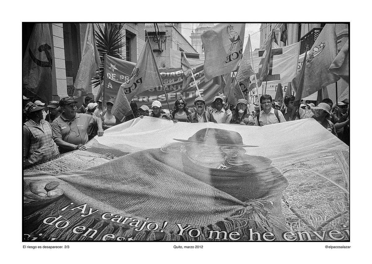 elpacosalazar's tweet photo. El miedo es desaparecer. 2/3

Quito, marzo 2012
#Noalaconstituyente https://t.co/kNKiikyXDL