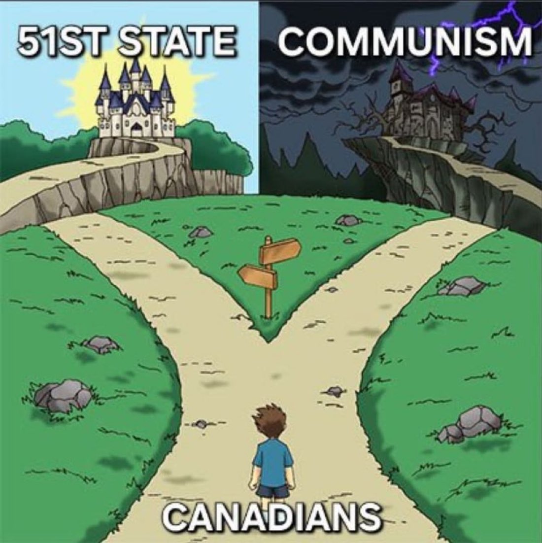 Not much of a choice for our younger demographics!!