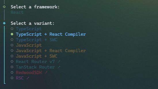 codeAbinash's tweet image. Vite now ships with the new React Compiler option😯 waiting for SWC + React Compiler.