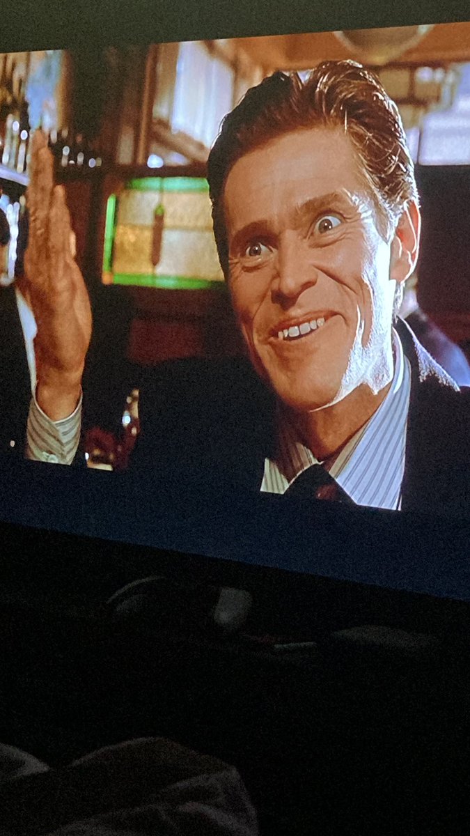 Willem Dafoe is freaking me the fuck out.