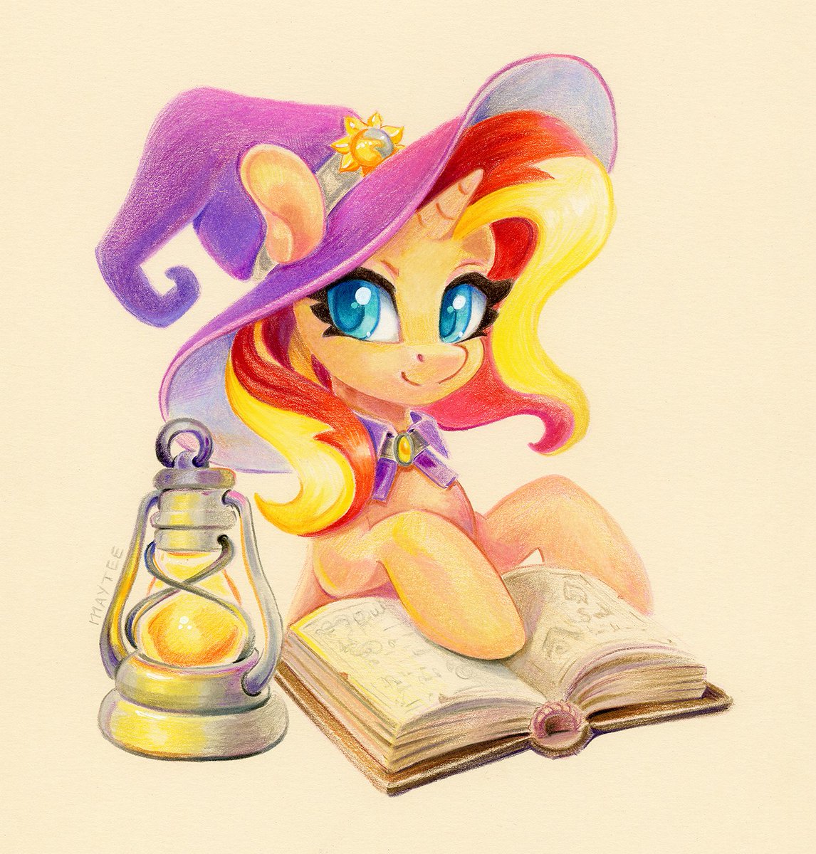 morningknifreak's tweet image. Witch Sunset Shimmer =)