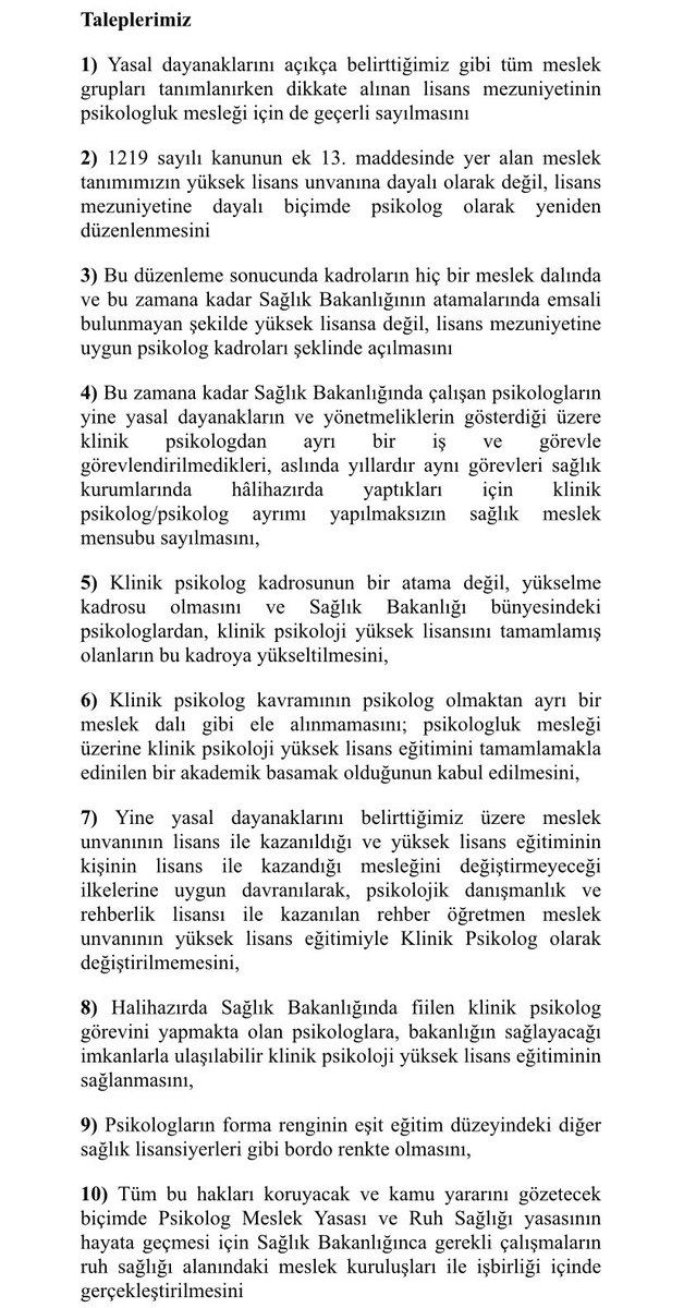 sglkbknpsklari's tweet photo. Toplum Ruh Sağlığının Korunması Ve Geliştirilmesi İçin Fedakarca Emek Veren Psikologlar Olarak Geç Olmadan Diyoruz Ki https://t.co/LDEPV2m7u0