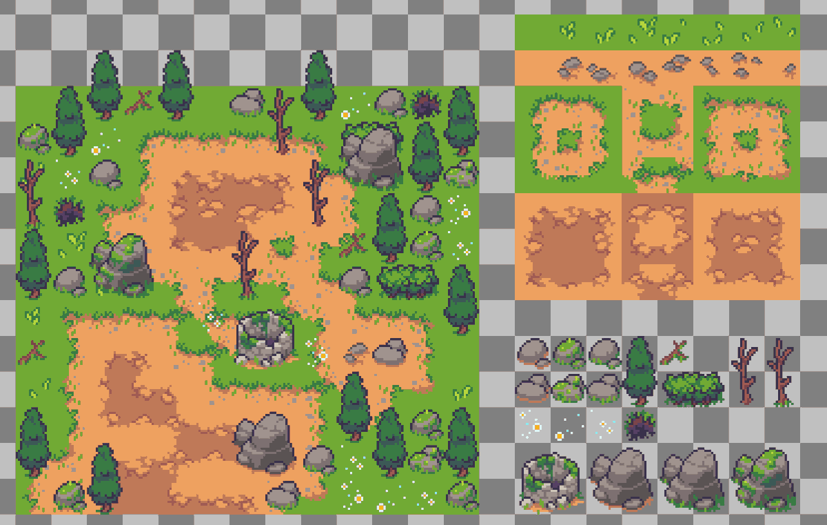 TransientCode's tweet image. Thank you to everyone who tuned in!
Very productive stream today. All assets will be up for free on my KoFi shop tomorrow!