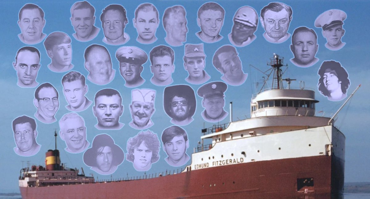 The search is called off for survivors of the wreck of the Edmund Fitzgerald. 

29 sailors are confirmed to be dead.