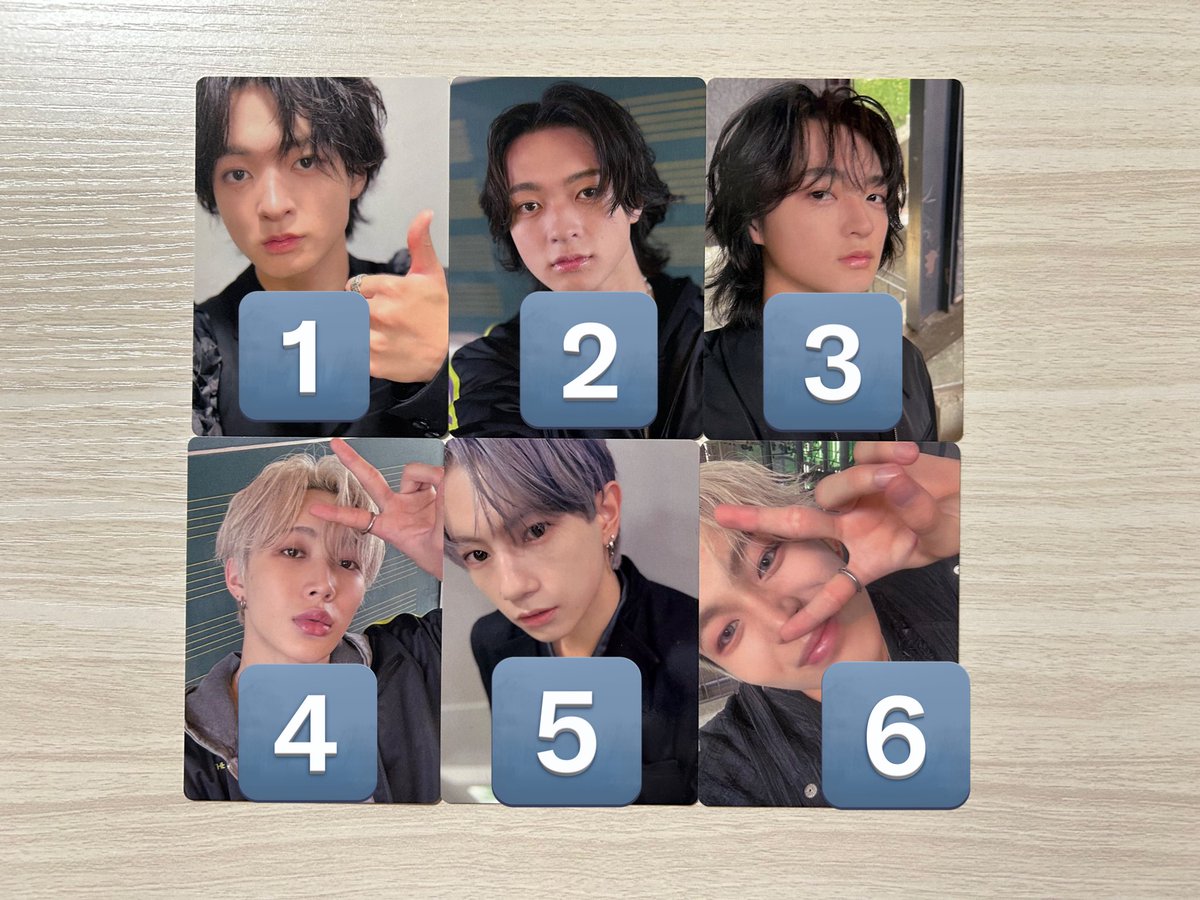 mananana_429's tweet image. THE LAST PIECE ラスピ フォトカード 交換 買取

【譲】写真1枚目のもの(タイキ カノン アダム ゴイチ ユウタ カンタ)

【求】写真2枚目のもの【ルイ ライキ ケイ 上段左から求めている順です】

郵送or 2/1 SHOWCASE or BFファンミ福岡両日、新潟2日目での手渡し希望です🙇🏻‍♀️

#BMSG交換 #ラスピ交換