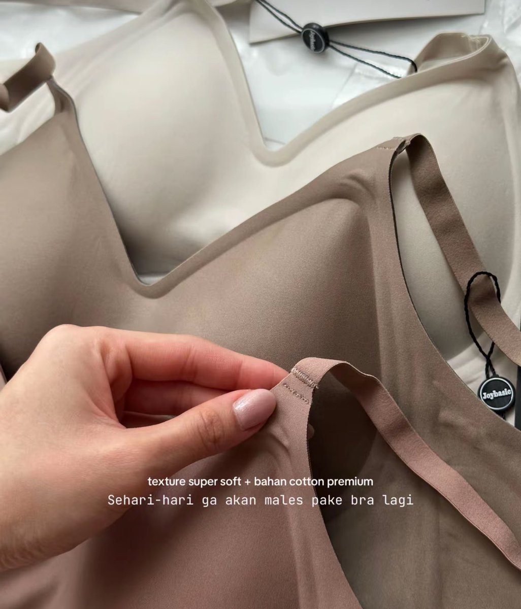 racunincenter's tweet image. things dont regret buying : comfortable seamless bra ✨