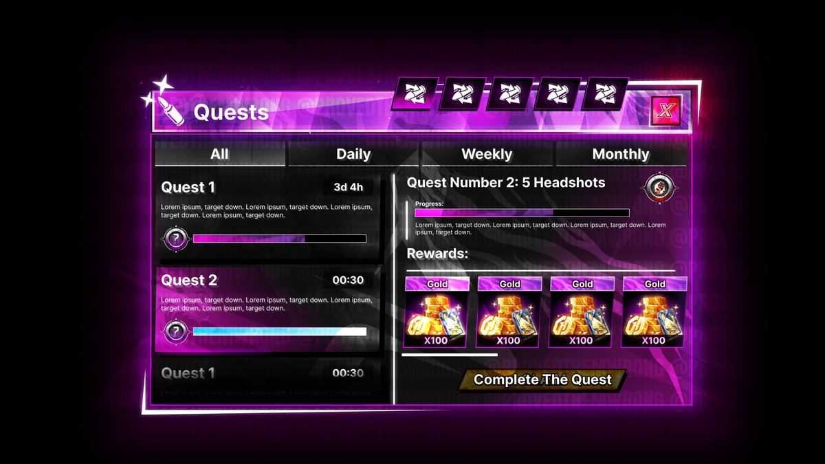 provedthmwrong's tweet image. Menu UI I&apos;ve made taking strong inspiration from @Zac1kio Menu UI, giving it my own touch, so please do definitely go and check Zack&apos;s amazing UI&apos;s out!

Also huge thanks to @WasTNYT for helping me out make such good buttons for the Menu UI! (I used his Close Button 1-1 😭)