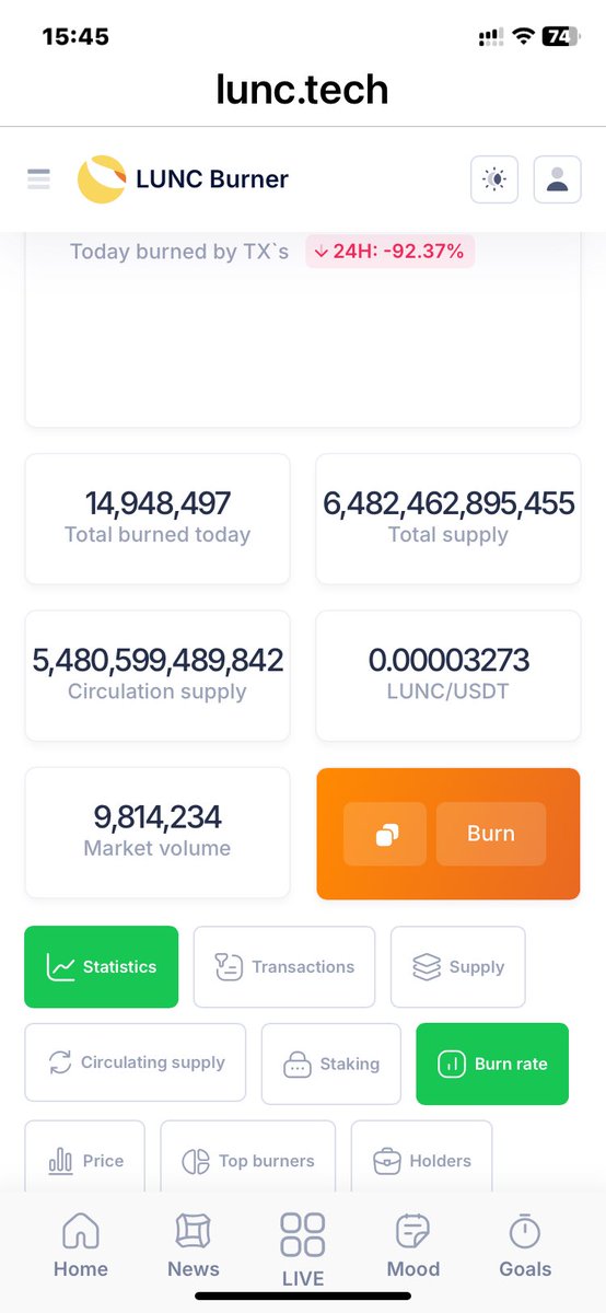 Kimse bizi kandırmasın: #Binance dışında zincirler yatıyor, yakım sıfır, doğrulayıcılar üç buçuk yıldır Toplam yakılan 424,825,034,617 #lunc ? 

Asalaklar doğrulayıcılar sadece para sömürüyor. 

Kimse zinciri ayağa kaldırmak istemiyor; çünkü ayakta dursalar, oyunun bittiği ortaya