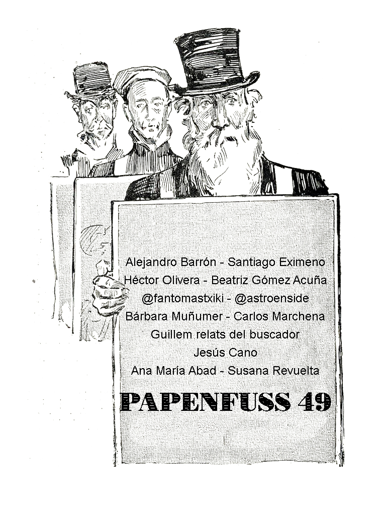 Aquí tenéis los autores y autoras que colaboran en Papenfuss 49