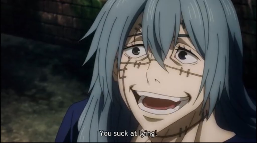 veraverena_'s tweet image. Nanami knows he can't save them. The kindest thing he can do in that moment is give them a small comfort 😥