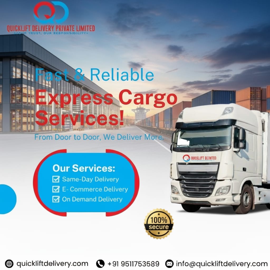 QuickliftD's tweet image. From factory to destination, QuickLift keeps your business moving with speed you can trust. 🚚✨

#QuickLift #SwiftLogistics #CargoMadeEasy #PanIndiaDelivery #TrustedTransport #FastFreight #LogisticsExperts #SmoothShipping #DeliveryDoneRight #MoveWithConfidence