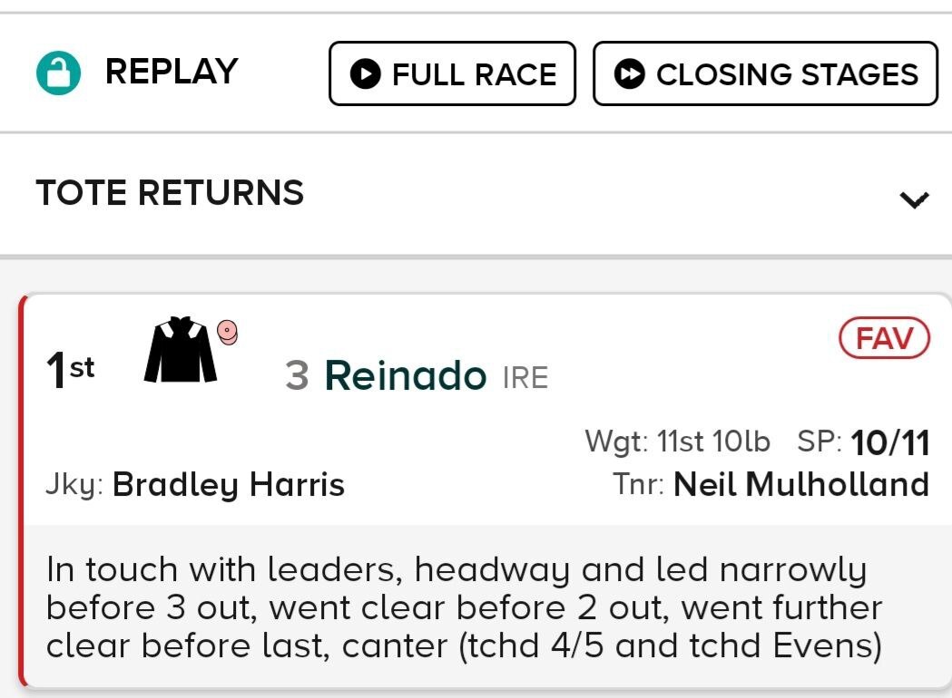 Racing post commentary, love it 🤣

2nd bet of the day runs soon 🔥 Free Telegram Channel: t.me/racingsyndi
