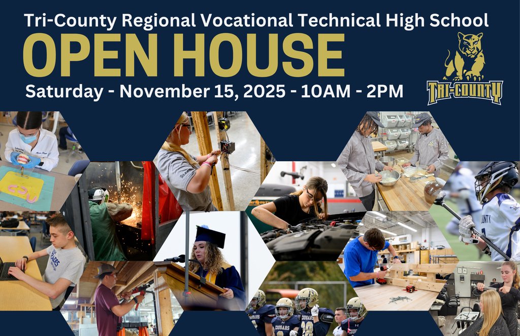 TriCountyRVTSD's tweet image. Today is the day!  Stop by Tri-County between 10:00 and 2:00 to learn about the values of a vocational education!  We are your passport to a skilled future!