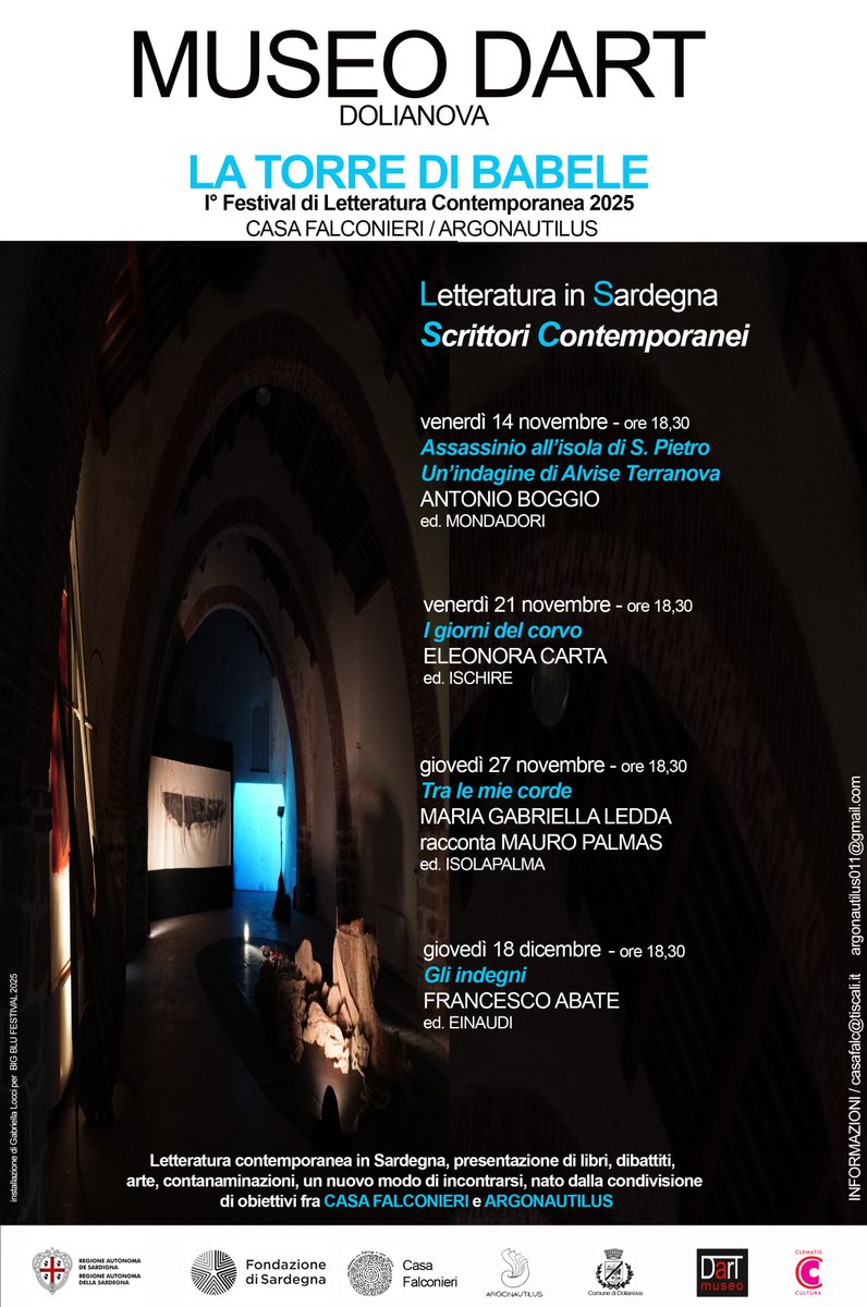 La Torre di Babele - 1° Festival di Letteratura Contemporanea al Museo DART di Dolianova