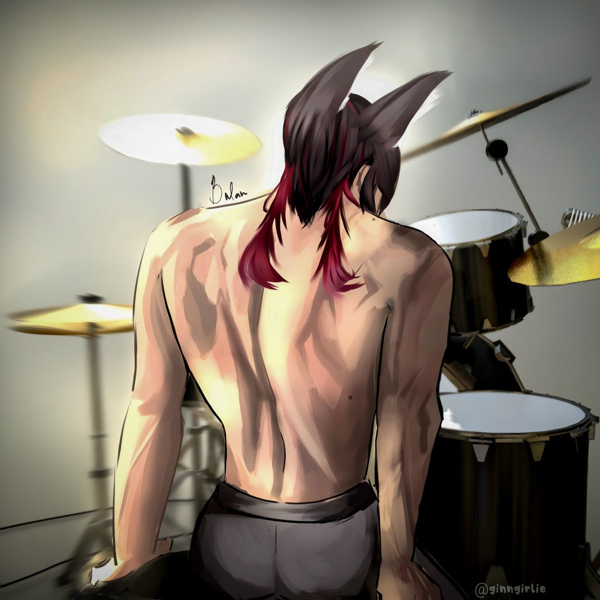 drummer bf? #gehennart