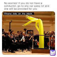 #IfIWereInAMusicBand I would be confused by the conductor.