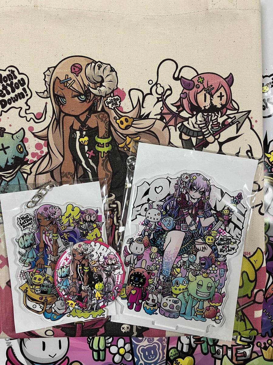 デザフェスのタグで知って好みすぎてお迎えしに行きました🥰

まだ欲しいグッズ沢山出してらしたので、また伺いたいと思います✨

Project.C.K.（<a href="/pck_ken_zaki/">Project.C.K.</a> ）さんより