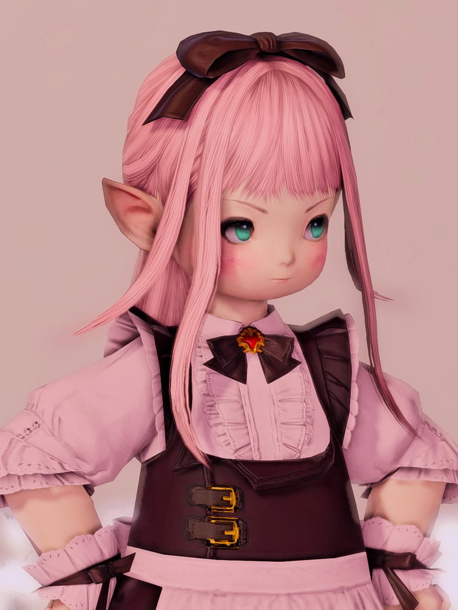 nanachi_FF's tweet photo. ツンデレメイド
#FF14 #おはララ https://t.co/9OKNftSe0s