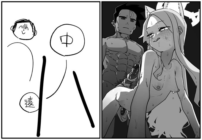 練習
這組開始改變了策略 先決定畫框之後決定關鍵要素的擺放位置 然後再去想構圖
這次比較積極去運用漸層 從第二張開始決定認真抹膚色 因為有些地方我實在是搞不懂要怎麼精煉成純線條才好看
只能說要色的話果然我還是不得不依賴抹色
我還沒有累積出只用色塊就能超色的那種硬實力 