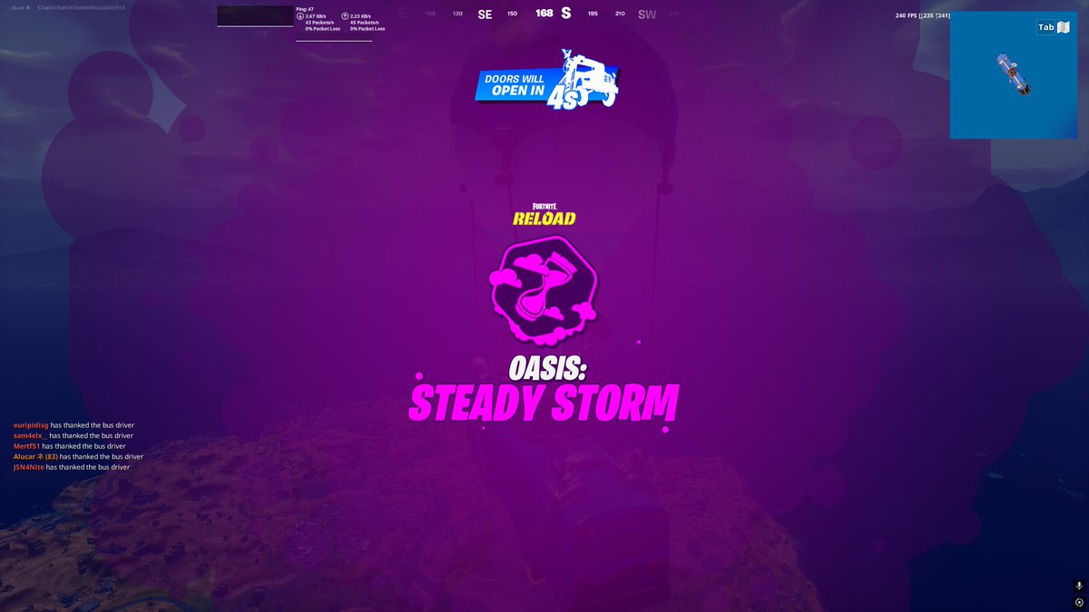 Fortlex_0700's tweet image. Se ha activado el primer modificador de Fortnite Recarga:  
- La tormenta nunca deja de moverse. 
- Estará activa hasta el 18 de noviembre.
#Fortnite #Fortnitenews #FortniteReload