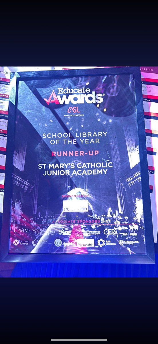A huge, huge thank you to our incredible PTFA — our amazing parents and staff!
Your support has helped both academies create truly inspiring library learning spaces. You’ve made our dream of applying for an Educate Award possible,we couldn’t be more grateful! 💙💛🙌  <a href="/MarysPtfa/">StMarysPTFA</a>