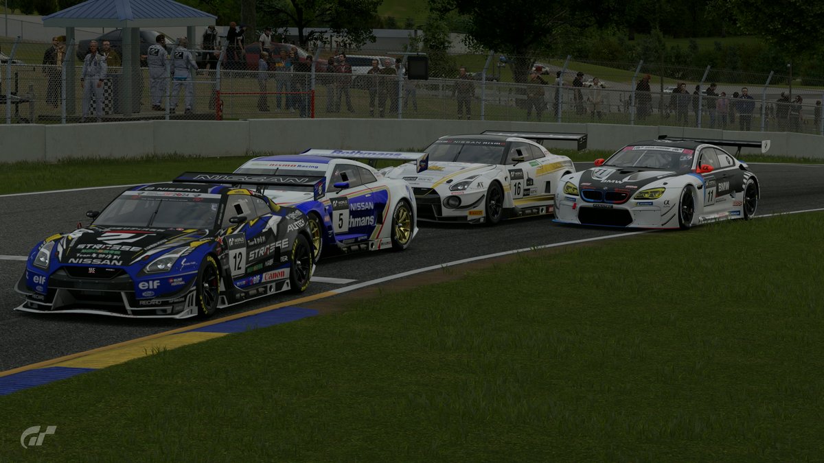 CSLKevin's tweet image. GTWS Manufacturers Cup Exhibition S3 Round 2
P9 &amp;gt;&amp;gt; P4 (182 pts)   
Got into a lobby with @rin_bass_0316-san, qualy was close covering 0.5 seconds from 2nd to 13th, stuck to the strategy despite a small pen when pitting, and finish 4th at the end with @rin_bass_0316 in 3rd.

#GT7