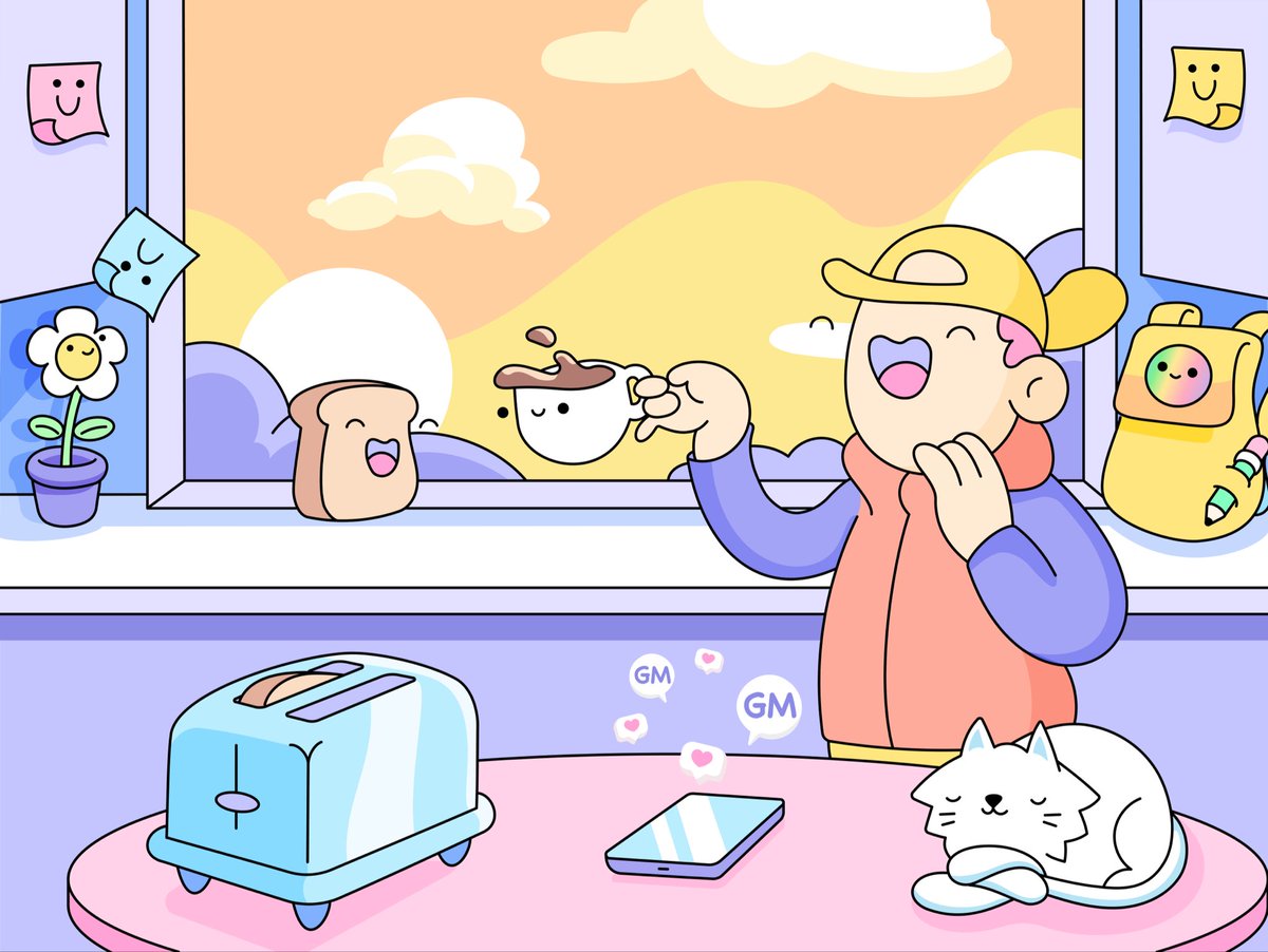 GM! ☀️

It’s Saturday! ☺️

Touching grass, spending time with the fam, and keeping the good vibes steady today.

Wishing everyone a peaceful and joyful weekend ahead 🙌