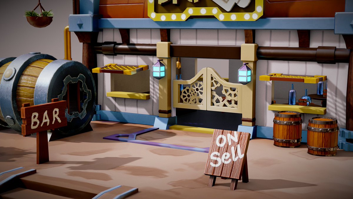 Sketchfab's tweet image. Closing time? Never for great assets. 🍺

We&apos;re featuring Rajadurai Artz&apos;s personal work, Bar House…a beautifully textured, game-ready model perfect for stylized scenes.

Rotate, inspect, and get inspired in 3D: skfb.ly/pCPrV