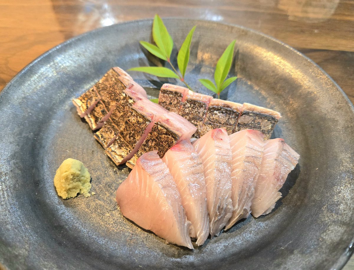 鳥羽のサゴシ😋旨い。