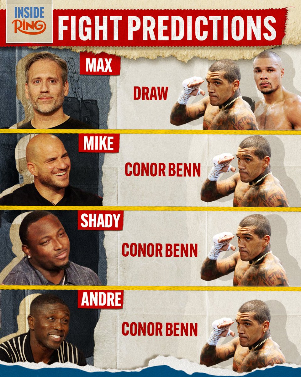 The rematch is finally here 🥊

The panel locks in their final predictions ahead of Eubank Jr. vs. Benn II 👀