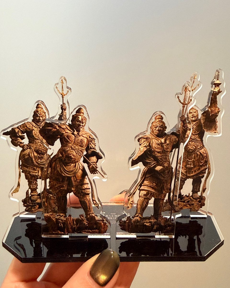 お値引き対応○ 神護寺展 四天王アクリルスタンド
