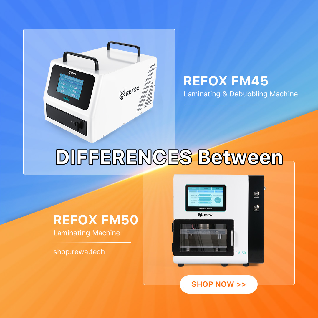 rewatechnology's tweet image. Find your laminating solutions that fit your repair work perfectly.