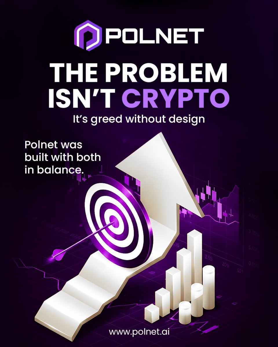 polnetofficial's tweet image. Crypto wasn’t the problem. Greed was. Polnet fixes the balance
#Polnet #CryptoClarity #TrustInTech #Web3Future #BlockchainInnovation