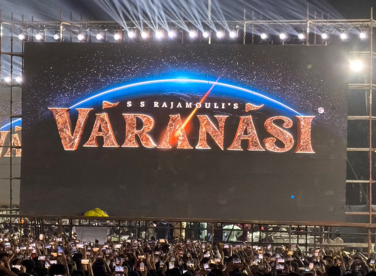 SagarPrabhas141's tweet photo. SS Rajamouli's #Varanasi  anta ga 

What could be the reason behind this? Chepu raa saalee https://t.co/irLZS55M0y