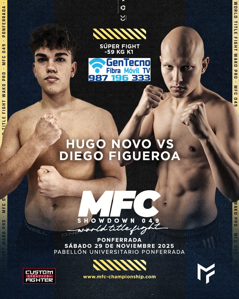 GenTecno con el deporte berciano 🥊 No te pierdas la tremenda velada organizada por el Mamba 🔥🔥