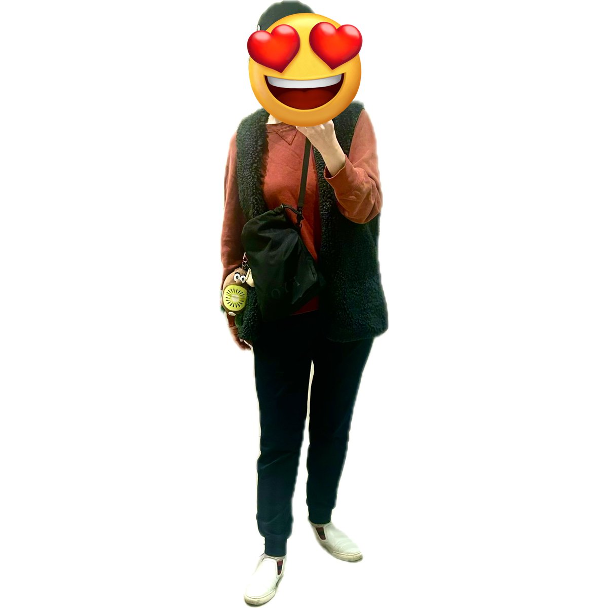 今日はアルバムの特典のショルダーバッグで出かけた かなり使いやすく