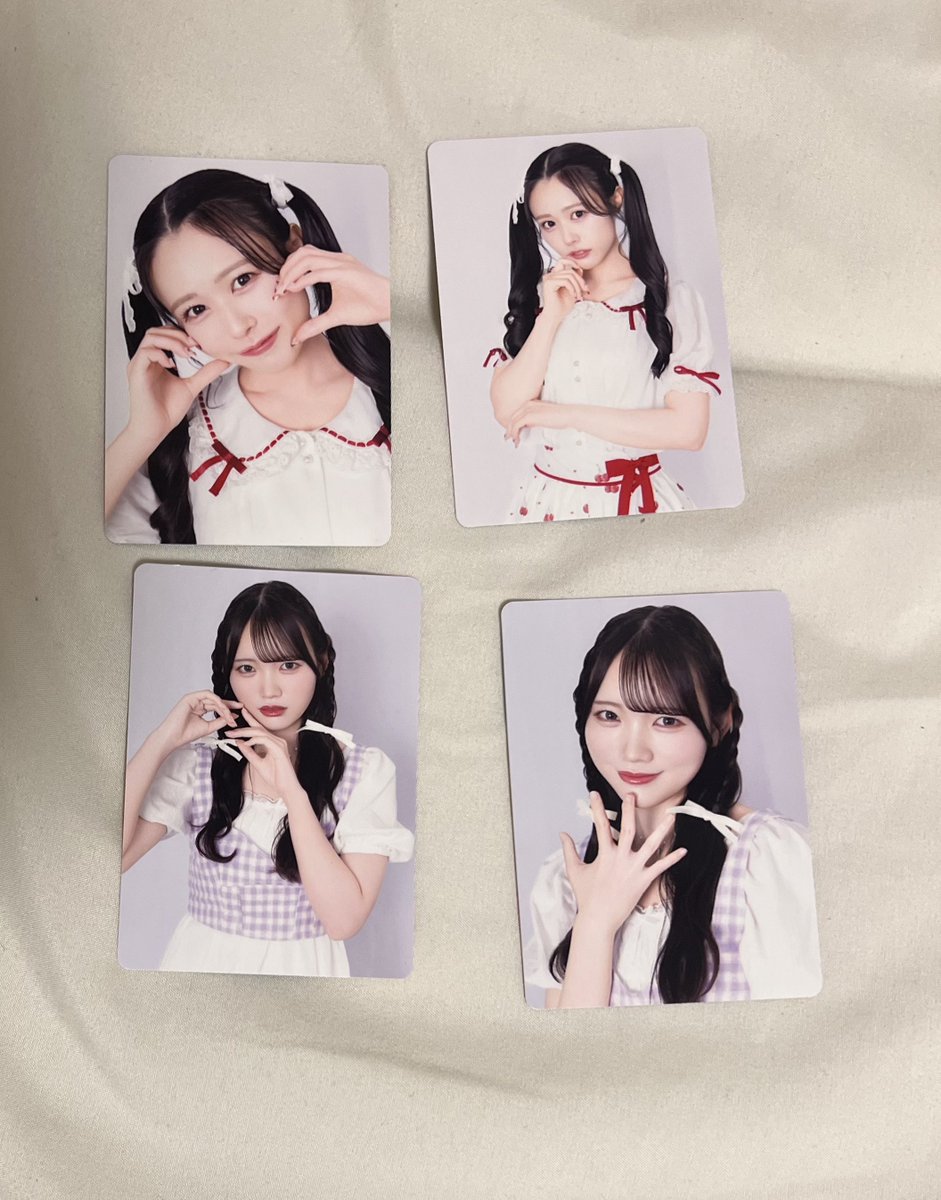 きゅーすと CUTIE STREET トレカ 交換

【譲】画像1枚目 桜庭 増田 梅田

【求】 画像2枚目以外の佐野 真鍋or過去トレカ佐野

#きゅーすと交換