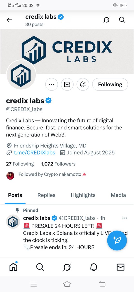 damel6209's tweet image. #CredixLabs LFG 🚀
@CREDIX_labs 

7ixkaRehxJr5cH4tHAsjo54NfWCPaYPM2zBMGQVs8kcW