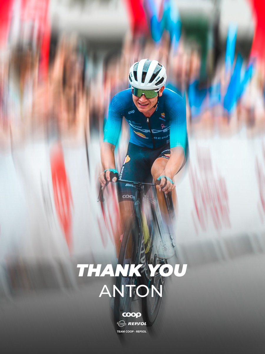 A dependable leader in the team, always leading by example both on and off the bike.

We wish you the best of luck as you embark on a new chapter as a gravel rider, and we’ll always be cheering for you👏🤩

Thank you for everything you’ve done for the team, Anton💙

#forAndré