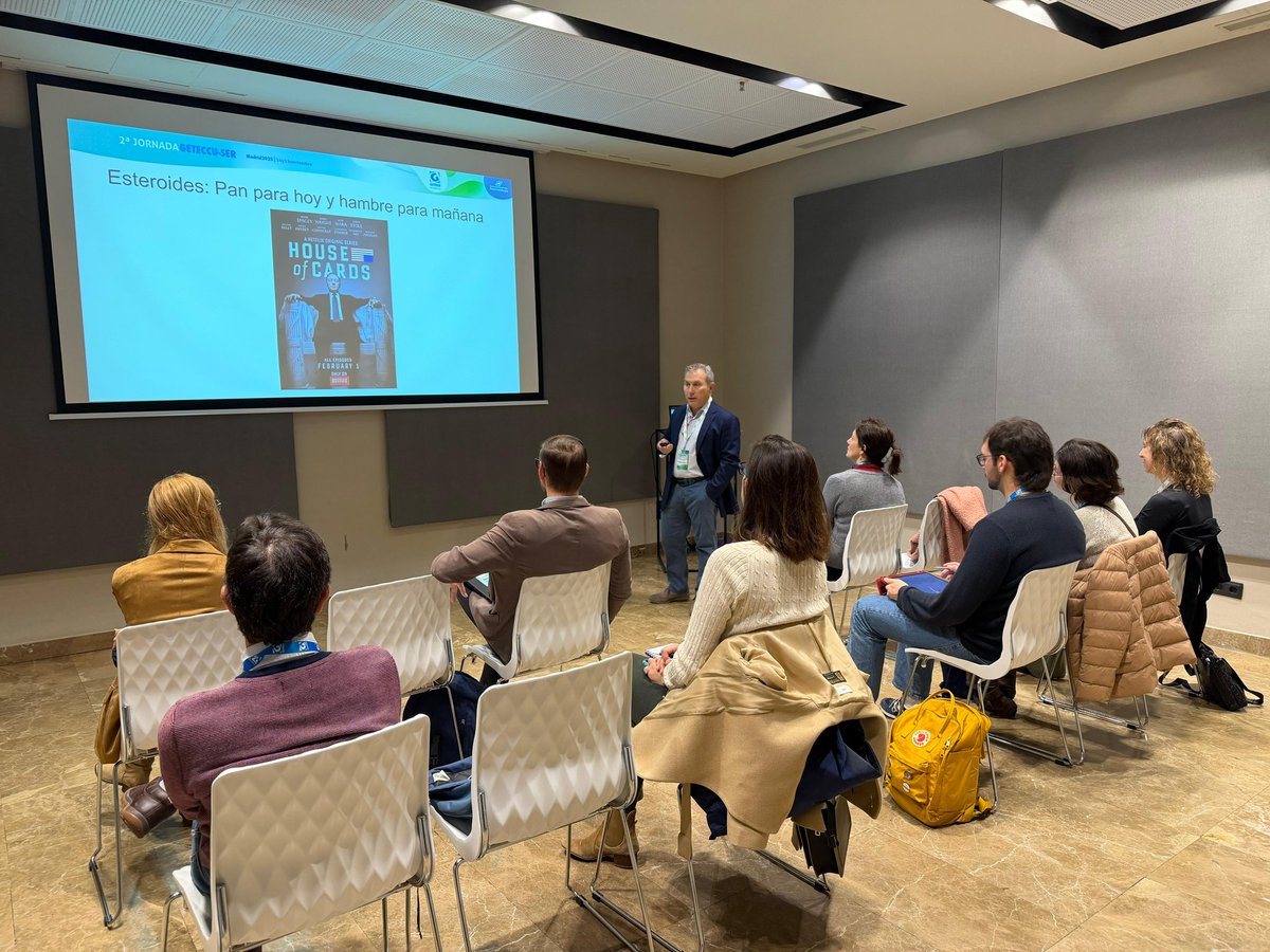 <a href="/anaguticasbas/">guticas</a> <a href="/MartaCalvo12/">Marta Calvo Moya</a> <a href="/alehndezc/">Alejandro Hernández Camba</a> <a href="/mjmorenoramos/">MJ Moreno Ramos</a> <a href="/mariaj_morenom/">mariajosem</a> Con esto llegamos al final de la jornada #GETECCUSER25 😢

Por lo aprendido, lo compartido y lo que nos llevamos a casa: ¡gracias por formar parte de esta 2ª edición! 

Nos vemos en la próxima 👋

<a href="/SEReumatologia/">Soc.Esp.Reumatología</a>