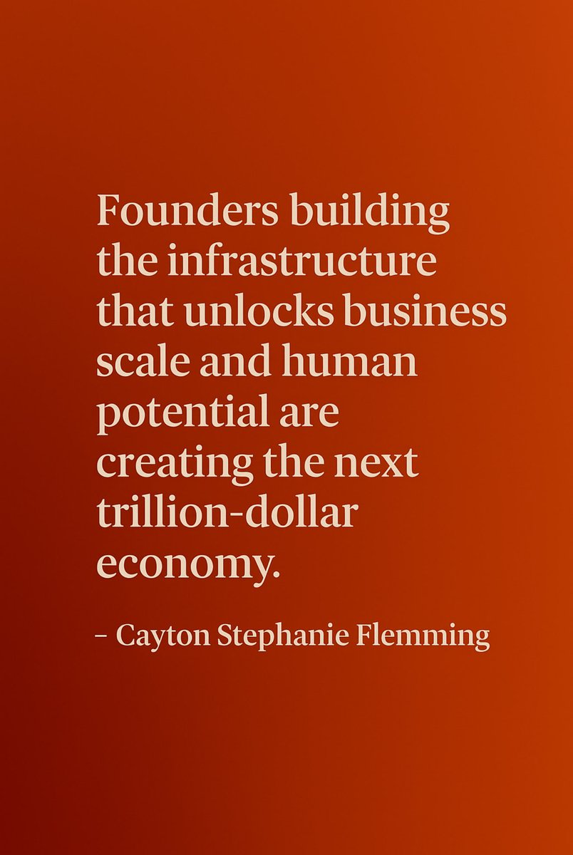CaytonFlemming's tweet image. Platforms connected us.
They never scaled us.

The next trillion-dollar economy belongs to founders building systems that unlock both business scale + human potential.

I’m building that now.
DM for early look.

#FounderLedGraceFueled #AIPlusPowered #TheAccessEngine…