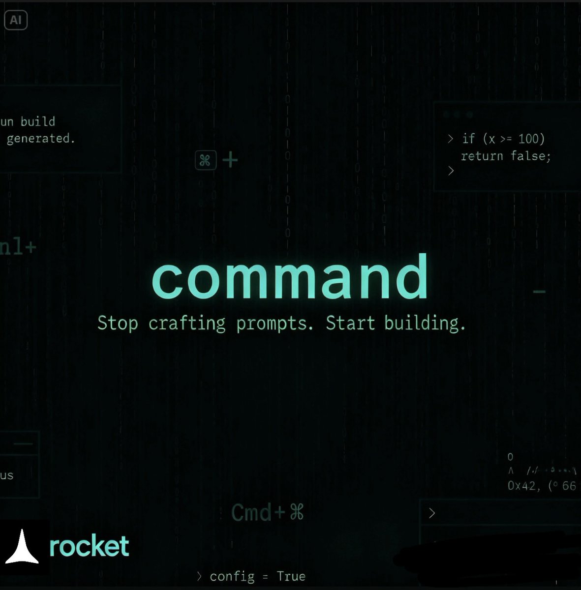 Three months ago I was burned out from negotiating with AI tools, refining prompts until 2 AM, shipping nothing.

Today I'm launching products every week.

The difference? Rocket's Commands turned AI from a conversation partner into a tool that actually works for me
