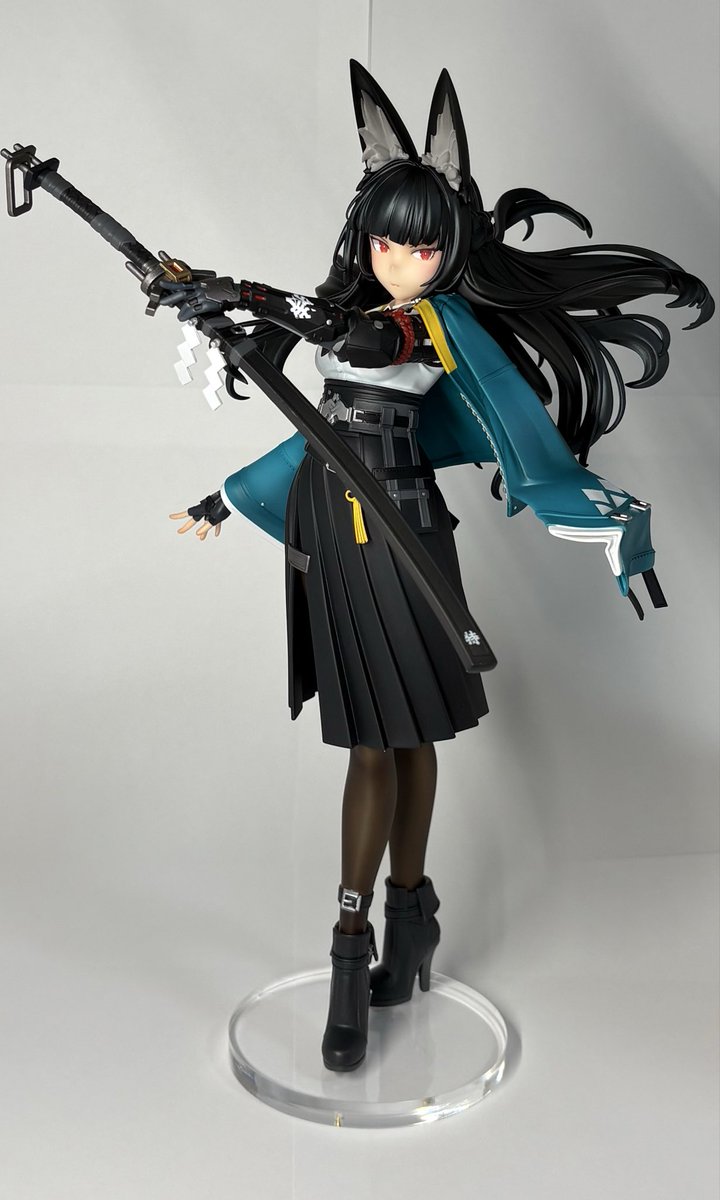 ガレージキット4作目 @puwoo27 さんの星見雅完成しました！ マスキング