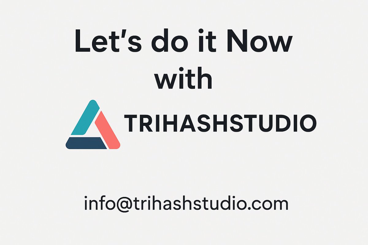 trihashstudio's tweet photo. 🚀 Fast websites = happy users.
🎨 Great design = first impression wins.
📱 Mobile-friendly sites boost conversions.
🔍 SEO matters. Rank higher, grow faster.
🔐 Secure websites protect your business.
⚡ Modern frameworks = faster websites.
✨ Animations = better engagement. https://t.co/sYmL9j7ecV