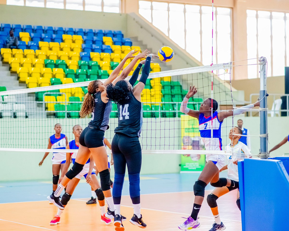 apr_women's tweet photo. Job well done! 🔥
APR WVC defeats Ruhango VC 3–0
(25–10, 25–13, 25–14)
Great teamwork, great focus, great result! 🖤🏐
#APRWVC https://t.co/MZWJwvMWqF