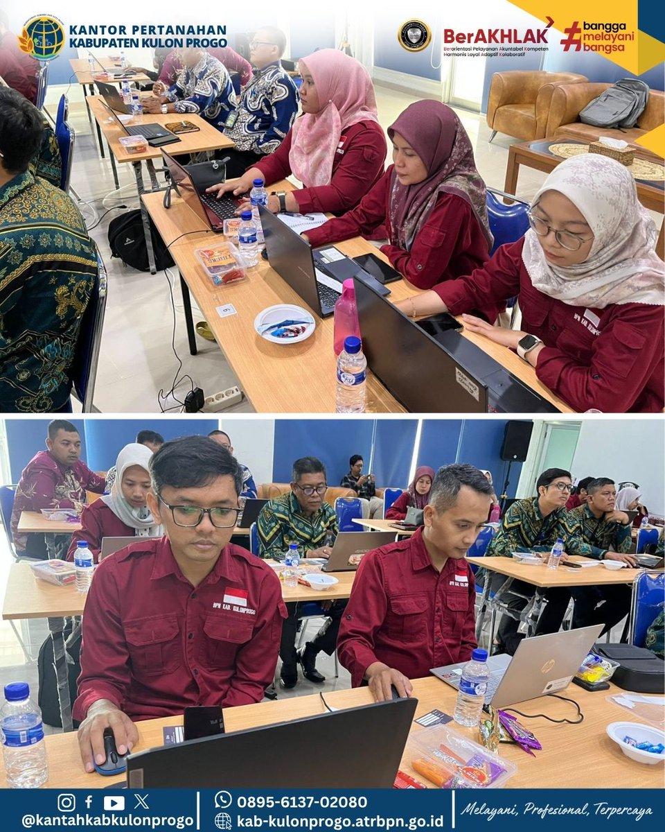 atr_bpnkprogo's tweet image. Hallo,
#sobatATRBPNKulonProgo

Wujudkan partisipasi aktif dalam kegiatan Kantor Pelayanan Pajak Pratama Wates, Kantor Pertanahan Kabupaten Kulon Progo hadir mengikuti Undangan Edukasi Pelaporan SPT Tahunan melalui Sistem Coretax 

#atrbpnkulonprogo
#ATRBPNMajudanModern