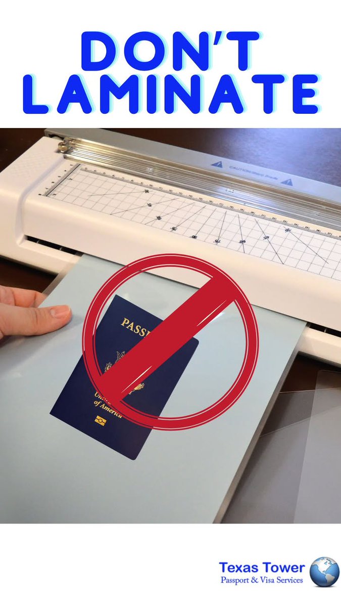USBirthCert's tweet image. Important reminder! Don&apos;t laminate your vaccine card or passport documents: they can be rejected by foreign officials. Instead, keep the originals safe. Have you been keeping your documents safe? #TravelDocuments #TexasTower #TravelSmart #TravelTips