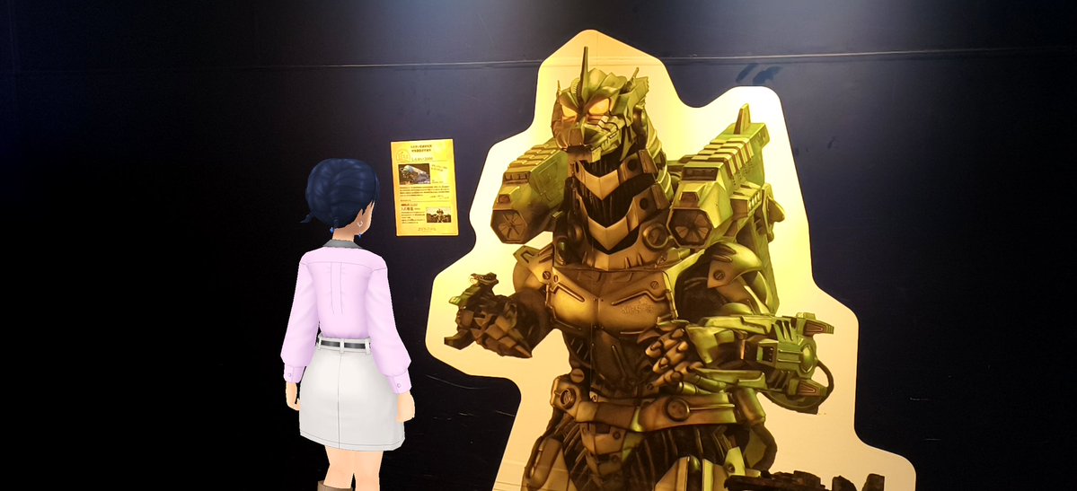 Aj785Aj's tweet image. 【サトカと怪獣研究所】

｢ゴジラもえのすいも両方70周年でコラボなんですね。

　もはや歴史だよね。

｢クトゥルフ神話に出てきそうなのいるです。

　へドラだね。公害が社会問題だった頃の作品だよ。

｢世相を反映してるですか…確かに歴史ですね。

#スクスト2
#スクストカメラ
#ゴジラVS江の島