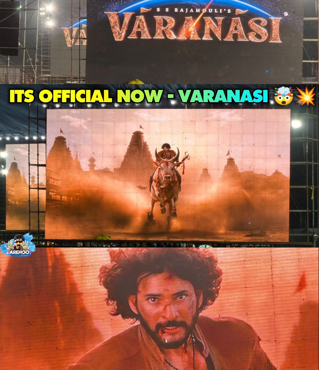 Saimudhiraj2002's tweet image. Bob ante bob ee
💥💥💥🤯🤯🤯

#Varanasi #GlobeTrotter